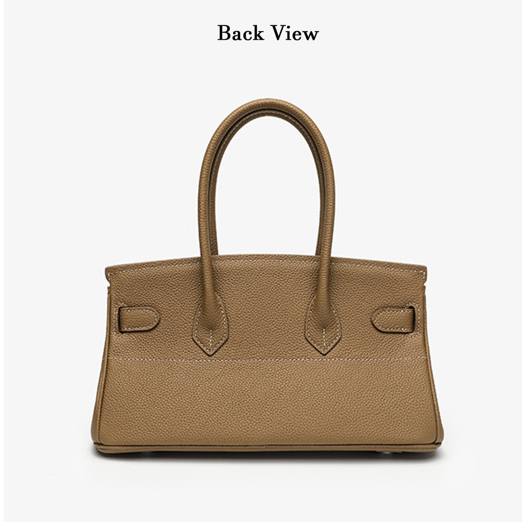 Luxury Top-Grain Leather Handbag for Women | Designer Everyday Tote