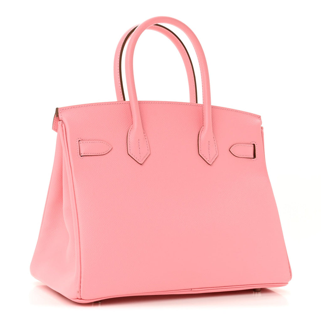 Pink Luxury Leather Handbag for Women | Pre-Owned Refined Tote