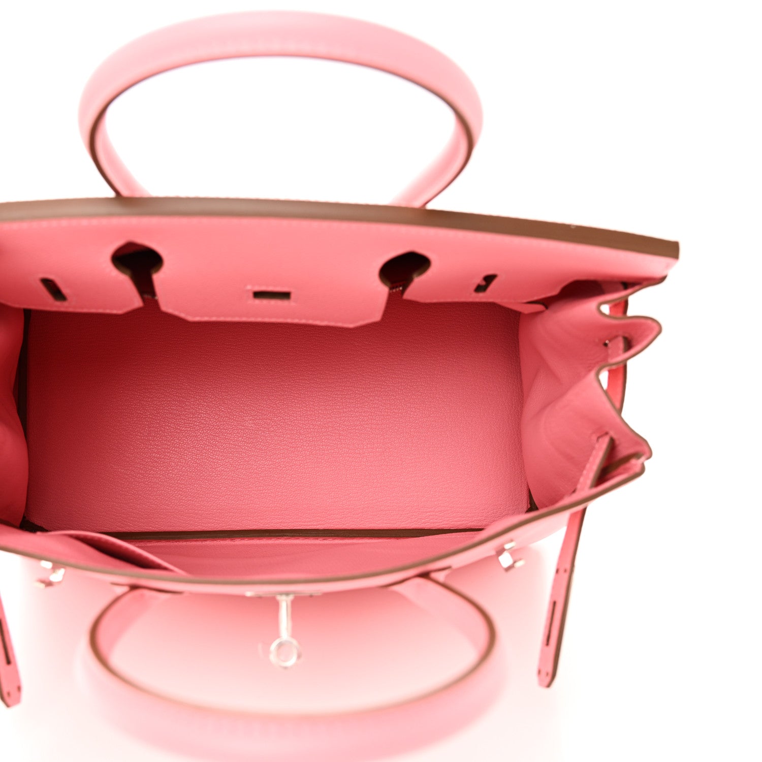 Pink Luxury Leather Handbag for Women | Pre-Owned Refined Tote