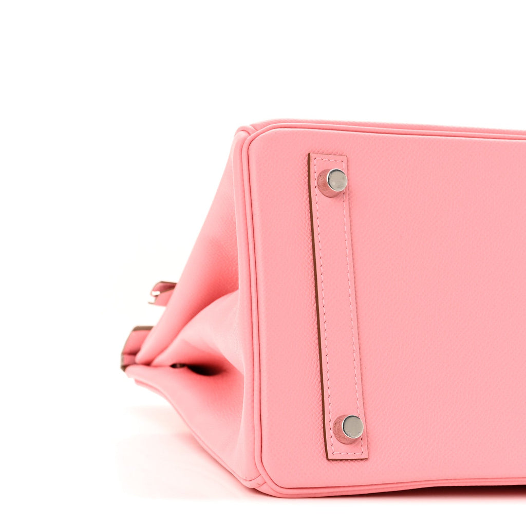 Pink Luxury Leather Handbag for Women | Pre-Owned Refined Tote