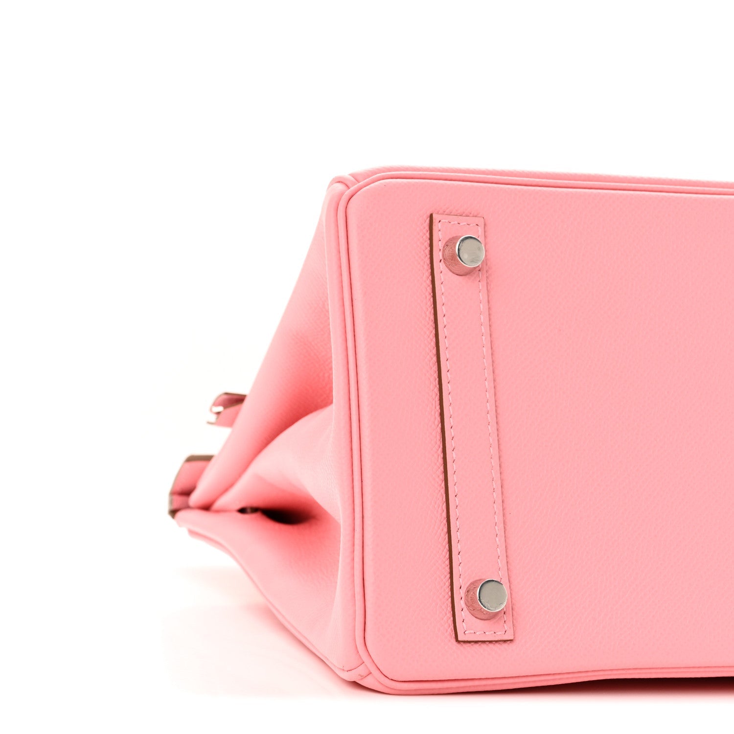 Pink Luxury Leather Handbag for Women | Pre-Owned Refined Tote