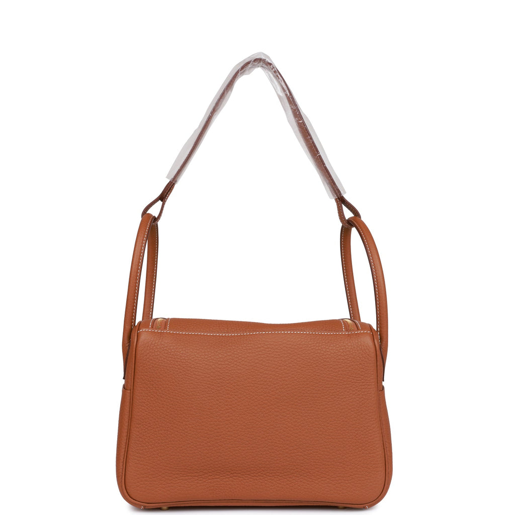 Luxury Designer Leather Shoulder Bag 26cm | Classic Saddle Brown Pebbled Genuine Leather