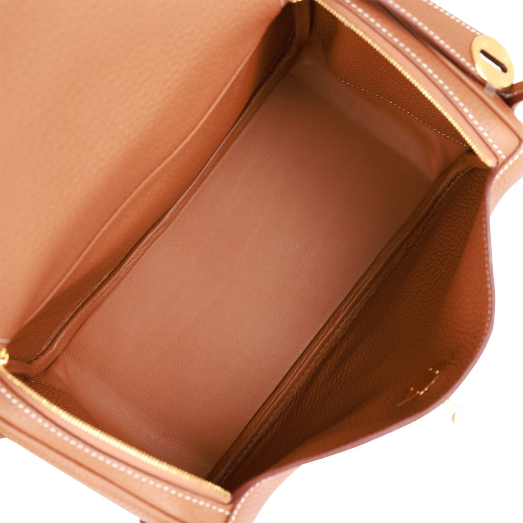 Luxury Designer Leather Shoulder Bag 26cm | Classic Saddle Brown Pebbled Genuine Leather